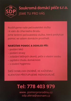 Péče a podpora v domácnosti